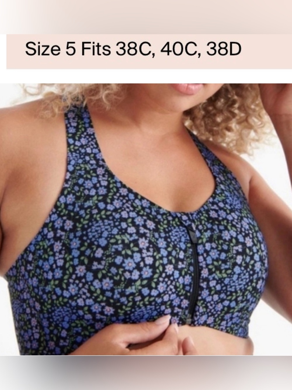 Knix Catalyst Zip-Fromt Spirts Bra